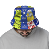 Chelsea Retro Shirt Montage Bucket Hat Classic Kits