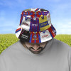 Crystal Palace Retro Shirt Montage Bucket Hat Classic Kits