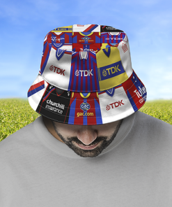 Crystal Palace Retro Shirt Montage Bucket Hat Classic Kits