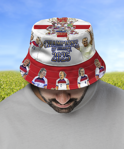 England Women Champions of Europe Euro Winners 2025 Bucket Hat