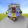 Huddersfield Retro Shirt Montage Bucket Hat Classic Kits