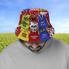 Leyton Orient Retro Shirt Montage Bucket Hat Classic Kits