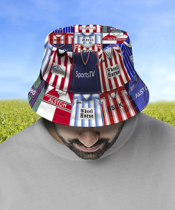 Lincoln City Retro Shirt Montage Bucket Hat Classic Kits