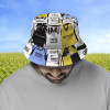 Port Vale Retro Shirt Montage Bucket Hat Classic Kits