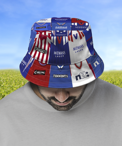Rangers Retro Shirt Montage Bucket Hat Classic Kits