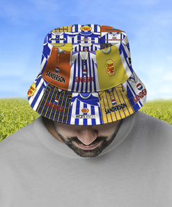 Sheff Wednesday Retro Shirt Montage Bucket Hat Classic Kits