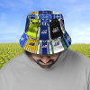 Wigan Retro Shirt Montage Bucket Hat Classic Kits
