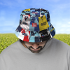Wycombe Retro Shirt Montage Bucket Hat Classic Kits