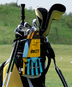 Golf Towel Cambridge United Classic Kits Montage Retro Shirt Golf Towel