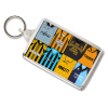 Cambridge United Retro Shirt Montage Keyring