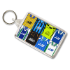 Wigan Athletic Retro Shirt Montage Keyring