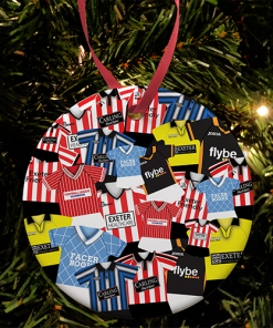 Exeter City Retro Mash Christmas Tree Decoration Classic Kits