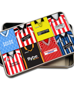 Exeter City Retro Kit Montage Pencil Tin Case
