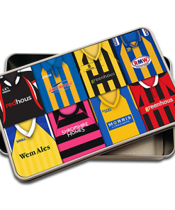 Shrewsbury Town Retro Kit Montage Pencil Tin Case