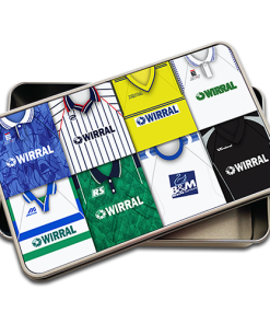Tranmere Rovers Retro Kit Montage Pencil Tin Case