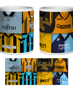 Cambridge United Retro Shirt Montage Mug