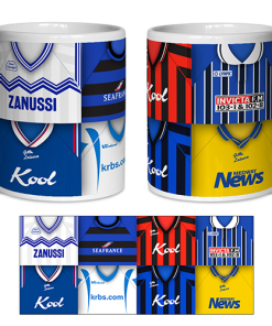 Gillingham Retro Shirt Montage Mug