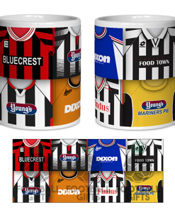 Grimsby Town Retro Shirt Montage Mug