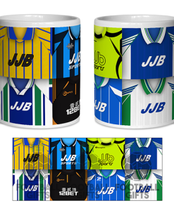 Wigan Athletic Retro Shirt Montage Mug