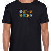 Cambridge United Retro Kits Black T-Shirt Classic Kits