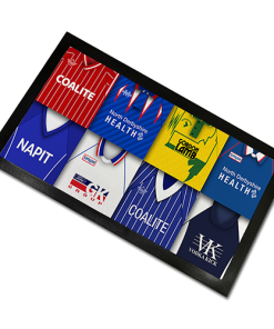 Chesterfield Classic Shirts Retro Home & Away Shirts Kit Montage Bar Runner