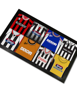 Grimsby Town Classic Shirts Retro Home & Away Shirts Kit Montage Bar Runner