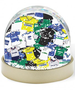 Tranmere Rovers Retro Kit Mash Snow Globe