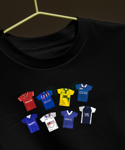 Chesterfield Retro Kits Black T-Shirt Classic Kits - Image 3