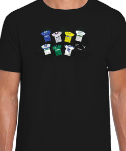Tranmere Rovers Retro Kits Black T-Shirt Classic Kits