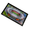 Arsenal Around The Grounds The Emirates Stadium Water Colour Bar Runner Mat