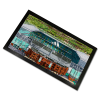Celtic Around The Grounds Celtic Park Water Colour Bar Runner Mat