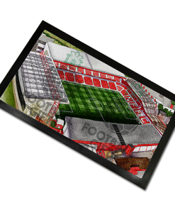 Forest Around The Grounds The City Ground Water Colour Bar Runner Mat