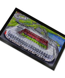 Middlesbrough Around The Grounds Riverside Stadium Water Colour Bar Runner Mat