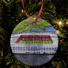 Middlesbrough Around The Grounds Riverside Stadium Water Colour Christmas Tree Decoration Bauble