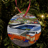 Rangers Around The Grounds Ibrox Stadium Water Colour Christmas Tree Decoration Bauble
