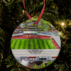 Wrexham Around The Grounds Racecourse Ground Water Colour Christmas Tree Decoration Bauble