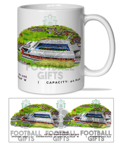 Aston Villa Around The Grounds Villa Park Water Colour Mug Cup