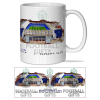 Everton Around The Grounds Goodison Park Water Colour Mug Cup
