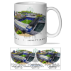 Ispwich Town Around The Grounds Portman Road Water Colour Mug Cup