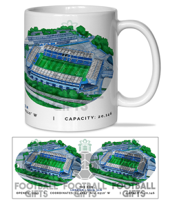 Millwall Around The Grounds The Den Water Colour Mug Cup
