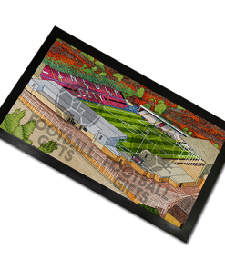 Lincoln City Around The Grounds LNER Stadium Water Colour Bar Runner Mat