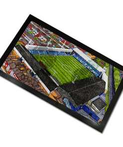 Luton Town Around The Grounds Kenilworth Road Stadium Water Colour Bar Runner Mat