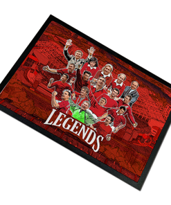Man Utd Club Legends Door Floor Mat