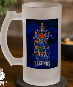 Chelsea Club Legends Frosted Beer Glass