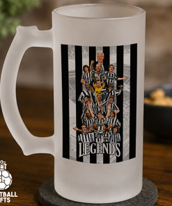 Newcastle Club Legends Frosted Beer Glass