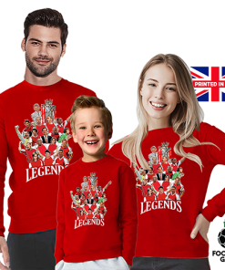 Alternative view of Arsenal Club Legends Red Jumper Top