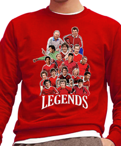 Nottingham Forest Club Legends Red Jumper Top