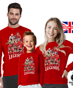 Alternative view of Nottingham Forest Club Legends Red Jumper Top