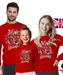 Alternative view of Liverpool Club Legends Red Jumper Top