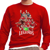 Man Utd Club Legends Red Jumper Top